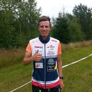Otto Simosas etta på långdistans. Otto Simosas vann långdistansen vid FSOM i Purmo 2017.