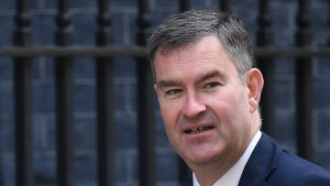 David Gauke är inte redo att stöda Johnson om det innebär ett hårt brexit. Brittiska Torypolitikern David Gauke.