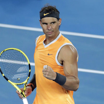 Spaniens Rafael Nadal är semifinalklar i Melbourne