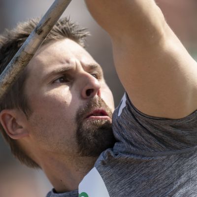 Antti Ruuskanen Turun Kalevan kisoissa 2020.