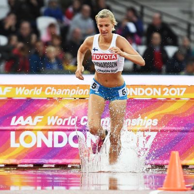 Camilla Richardsson Lontoon MM-kisoissa 2017
