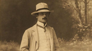 Toivo Kuula Leipzigissä 1909.