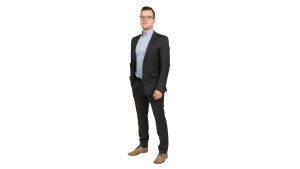 Fastighetsmäklaren Thomas Mattinen tror att delägarbostäder kan bli vanligare i framtiden. Bild på fastighetsmäklaren Thomas Mattinen.