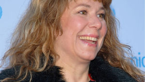 Stina Wollter är en av Sveriges främsta kroppsaktivister. Den svenska konstnären och radioprofilen Stina Wollter.