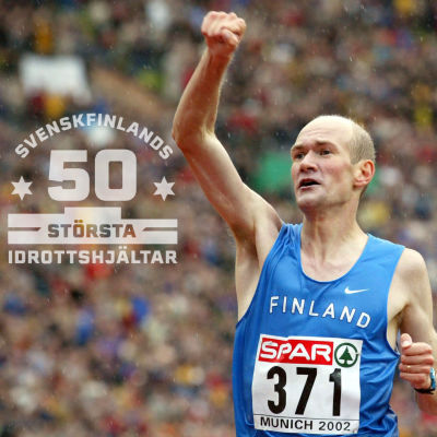 Janne Holmén vinner EM-guld i maraton 2002.