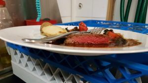 pihviateria lautasella