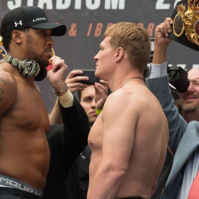 Anthony Joshua ja Aleksandr Povetkin