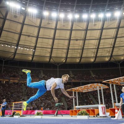 Antti Ruuskanen Berliinin EM-kisojen keihäsfinaalissa.