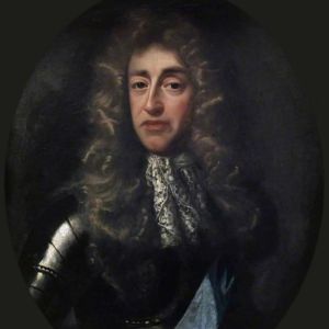 Jakob II av England, porträtt utfört av konstnären John Riley på 1660-talet. Porträtt av kung Jakob II av England, konstnär John Riley.