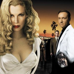 L.A. Confidential: Kim Basinger, Russell Crowe, Guy Pearce, Kevin Spacey, Danny DeVito Elokuvan L.A. Confidential julistekuva