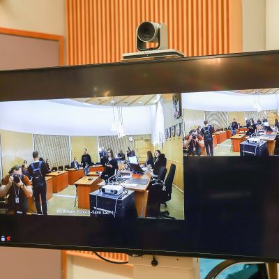 Pohjois-Savon käräjäoikeus videoyhteys sairaalaan