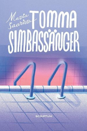 Pärmen till Maria Saaristos debutverk. Pärmen till Maria Saaristos debutverk "Tomma simbassänger". 2019.