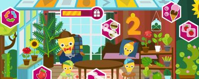 Pikku Kakkosen Eskari -sovelluksen Matematiikka-kokonaisuuden ruokailuryhmä.