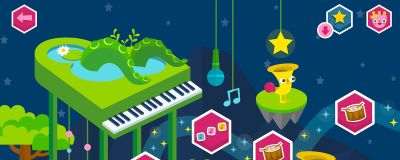 Pikku Kakkosen Eskari -sovelluksen Musiikki-kokonaisuuden Tuiki tuiki tähtönen