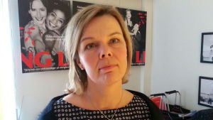 Viking Lines informationsdirektör Johanna Boijer-Svahnström. Johanna Boijer-Svahnström