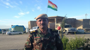 Den kurdiska generalen Hiwa Abdullah Ahmed. Den kurdiska generalen Hiwa Abdullah Ahmed.