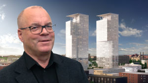Helin & Co Arkkitehdit suunnittelee Kalasatamaan Suomen korkeimmat asuinrakennukset. Arkkitehti Pekka Helin ja Kalasataman uudet tornit