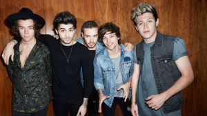 One Direction-poikabändi: Harry Styles, Zayn Malik, Liam Payne, Louis Tomlinson ja Niall Horan.