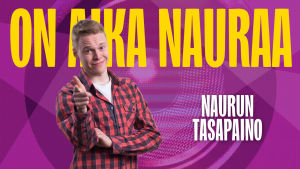 Naurun tasapaino 2015 kilpailija Pietari Vihula