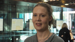 Säveltäjä Maija Hynninen.