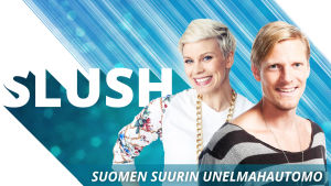 Ylen Slush-lähetysten promo-kuva.
