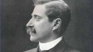 Werner von Heidenstam Porträtt av författare Werner von Heidenstam