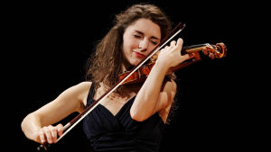 Anna Göckel Sibelius-viulukilpailussa 2015