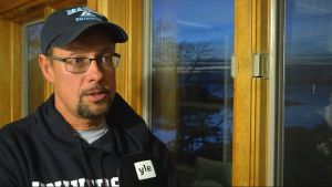 Yrkesfiskaren Steve Train ser allt oftare extrema väderfenomen. Steve Train, yrkesfiskare i Maine