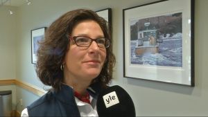 Jen Levine är oroad över den snabba uppvärmningenvid Mainebukten. Jen Levine, chef för enheten för hållbart fiske vid Gulf of Maine Research Institute