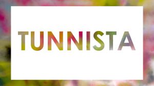 Graafisen kuvan päällä teksti TUNNISTA