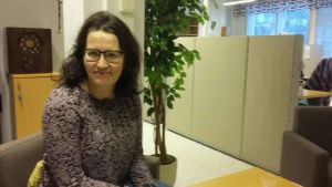 Cecilia Hägglund-Nygård. Rektor Cecilia Hägglund-Nygård vid Karleby svenska gymnasium