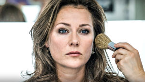 Vallan linnake -sarjan päähenkilö, pääministeri Birgitte Nyborg (Sidse Babett Knudsen).