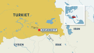 Kurderna utgör idag majoriteten av befolkningen i sydöstra Turkiet. Byn Hasankeyf i sydvästra Turkiet