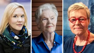 Gräl har uppstått mellan Johanna Holmström, Märta Tikkanen och Susanna Ginman. Collage på Johanna Holmström, Märta Tikkanen och Susanna Ginman.