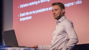 Martin Pihlflyckt har berättat om rivning genom sprängning bland annat på konferenser. En man som heter Martin Pihlflyckt.