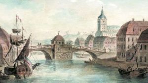 Teckning av det gamla Åbo. G.S. Sergejev, sannolikt 1811. Teckning av det gamla Åbo. G.S. Sergejev, sannolikt 1811.
