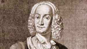 Antonio Vivaldi maalauksessa.