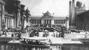 Vy från världsutställningen i St Louis 1904 Vy från världsutställningen i St Louis 1904