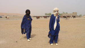 Fulaniherdar i Gourma söder om Gao i Mali. Fulaniherdar i Gourma söder om Gao i Mali 2005.