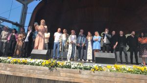Årets artister presenterades på ett soligt Skansen Artisterna i Allsång på Skansen 2018