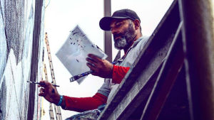 Konstnären Richard Santiago beskriver läget några dagar efter orkanen Marias framfart i Puerto Rico. xxxx