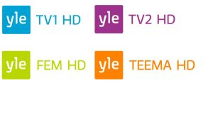 Ylen kanavien HD-logot