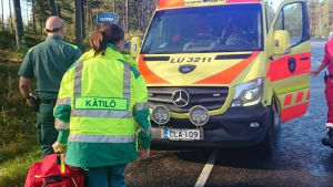 För en drygt vecka sedan ryckte barnmorskan ut för första gången. Ambulans