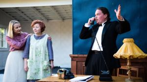 Korsholms teater satte upp musikalen Annie för tre somrar sedan. ur korsholms teater, musikalen "annie"