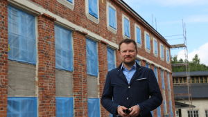 Olli Muurainen äger också de gamla fastigheterna i Billnäs Bruk Olli Muurainen som äger Billnäs bruk.