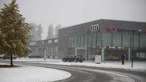 K-Caaran autotalo Joensuussa.