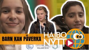 Svenska Greta Thunberg inspirerar hela världen