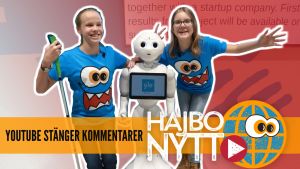 Youtube tar bort kommentarsfält och robotar kan bli sexistiska