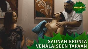 Gogin Saunapäivä: Saunahieronta venäläiseen tapaan