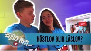 Höstlov = läslov, välgörenhetskonsert för klimatet och får Greta fredspriset?